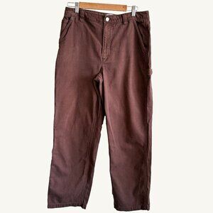 Aritzia Greenwich TNA Carpenter Pant in Brown